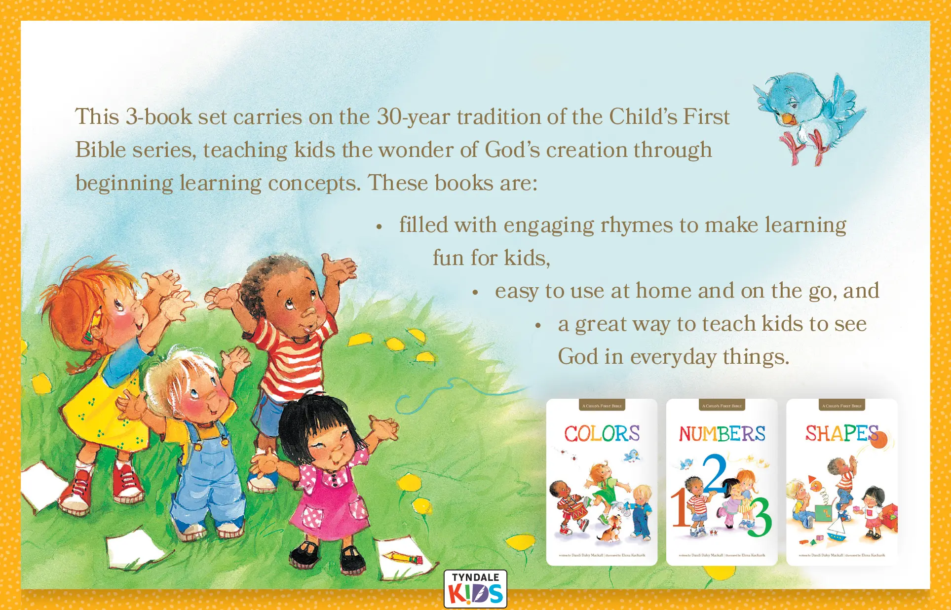 A Childâs First Bible Learn with Me Set with Carrying Case 5 A Childâs First Bible Learn with Me Set with Carrying Case