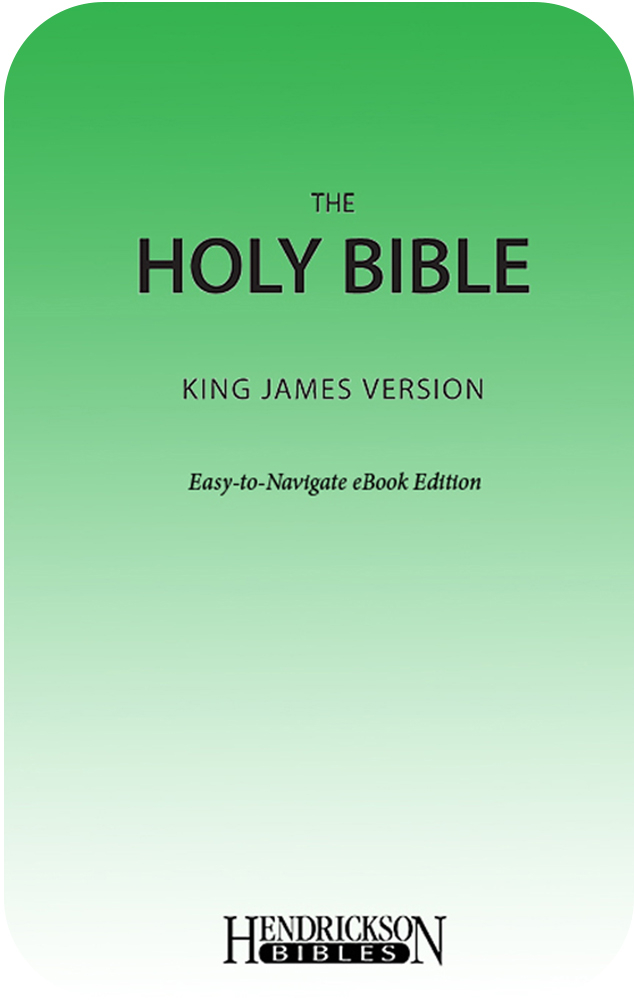 KJV Easy Navigate eBook 