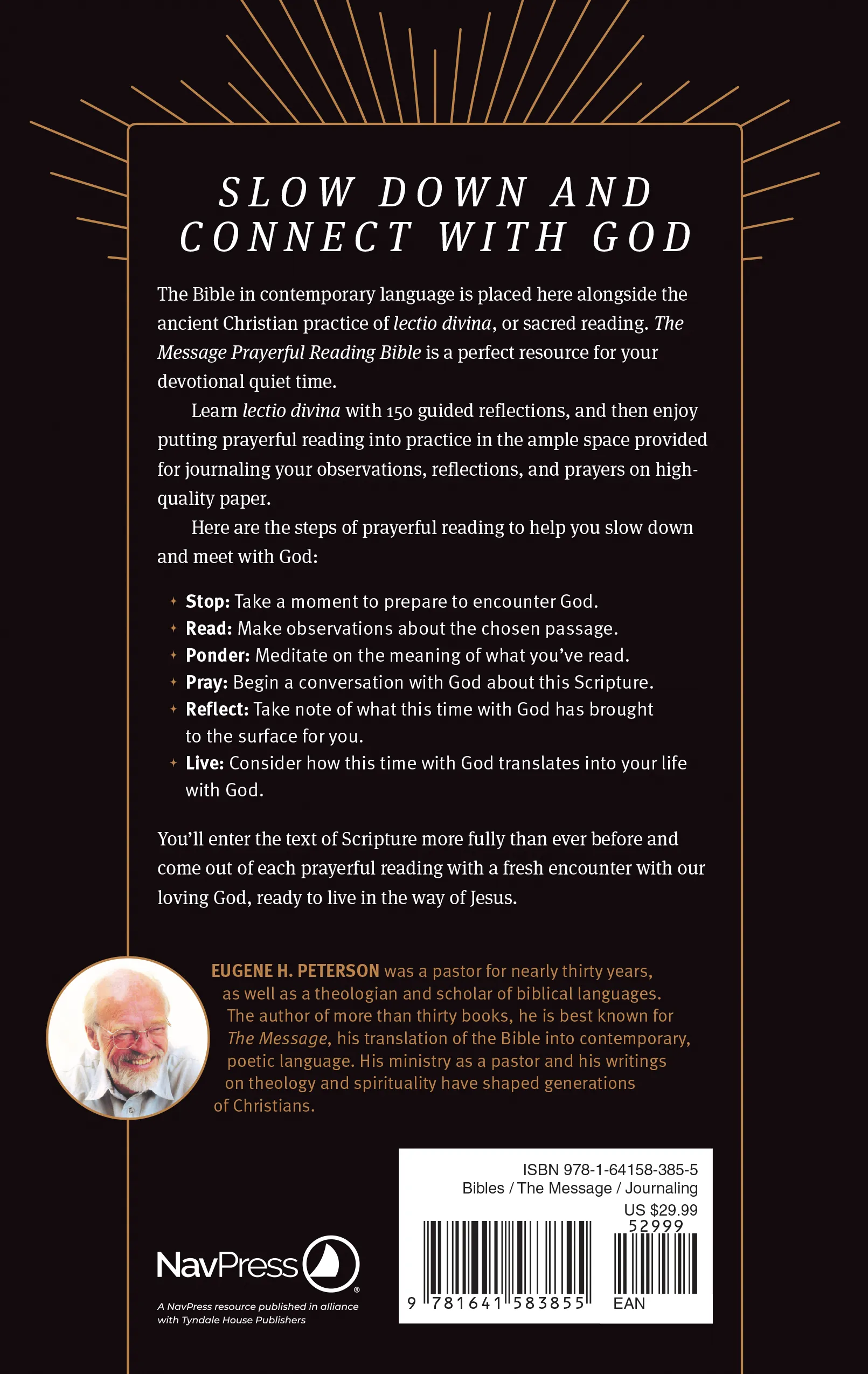 The Message Prayerful Reading Bible 3 The Message Prayerful Reading Bible