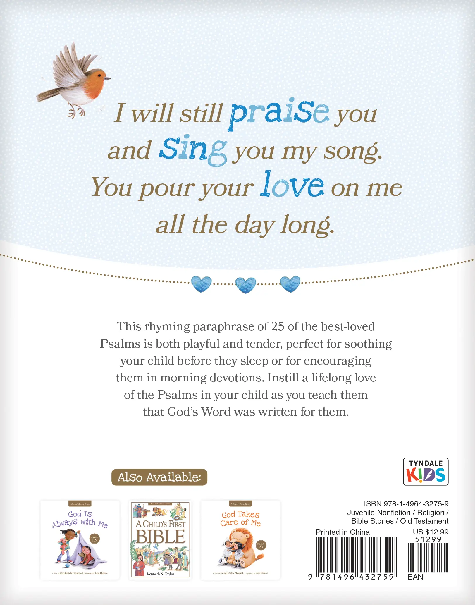 Psalms for Little Hearts 3 Psalms for Little Hearts