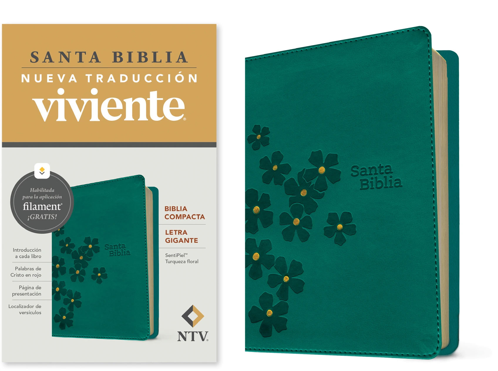 Biblia compacta NTV, letra gigante con Filament 2 Biblia compacta NTV, letra gigante con Filament
