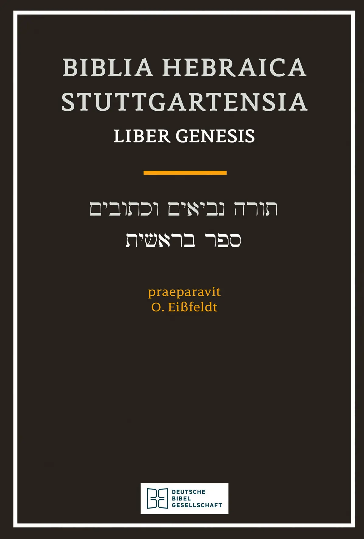 Biblia Hebraica Stuttgartensia Liber Genesis 