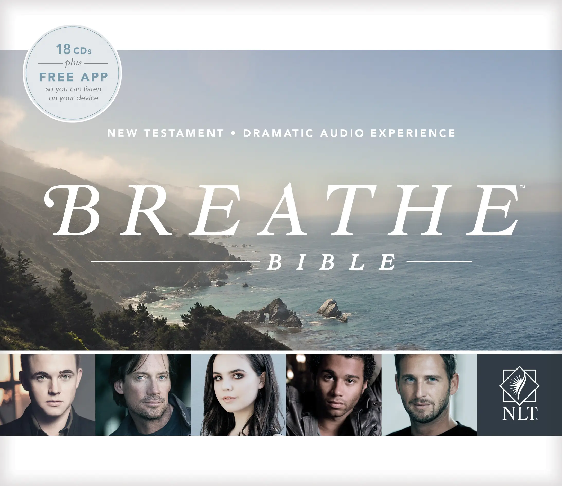Breathe Bible New Testament NLT Audio CD 