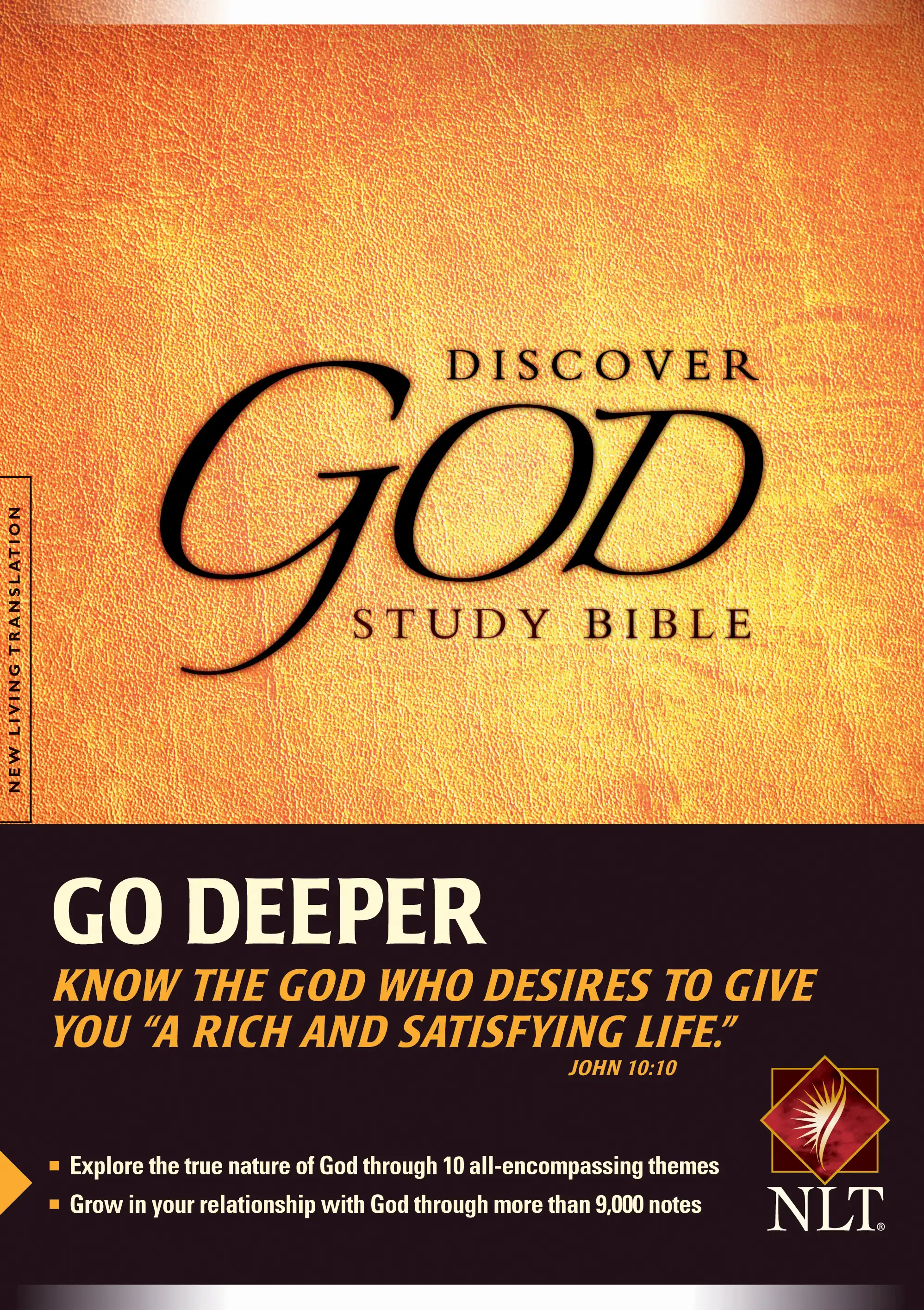 The Discover God Study Bible NLT 