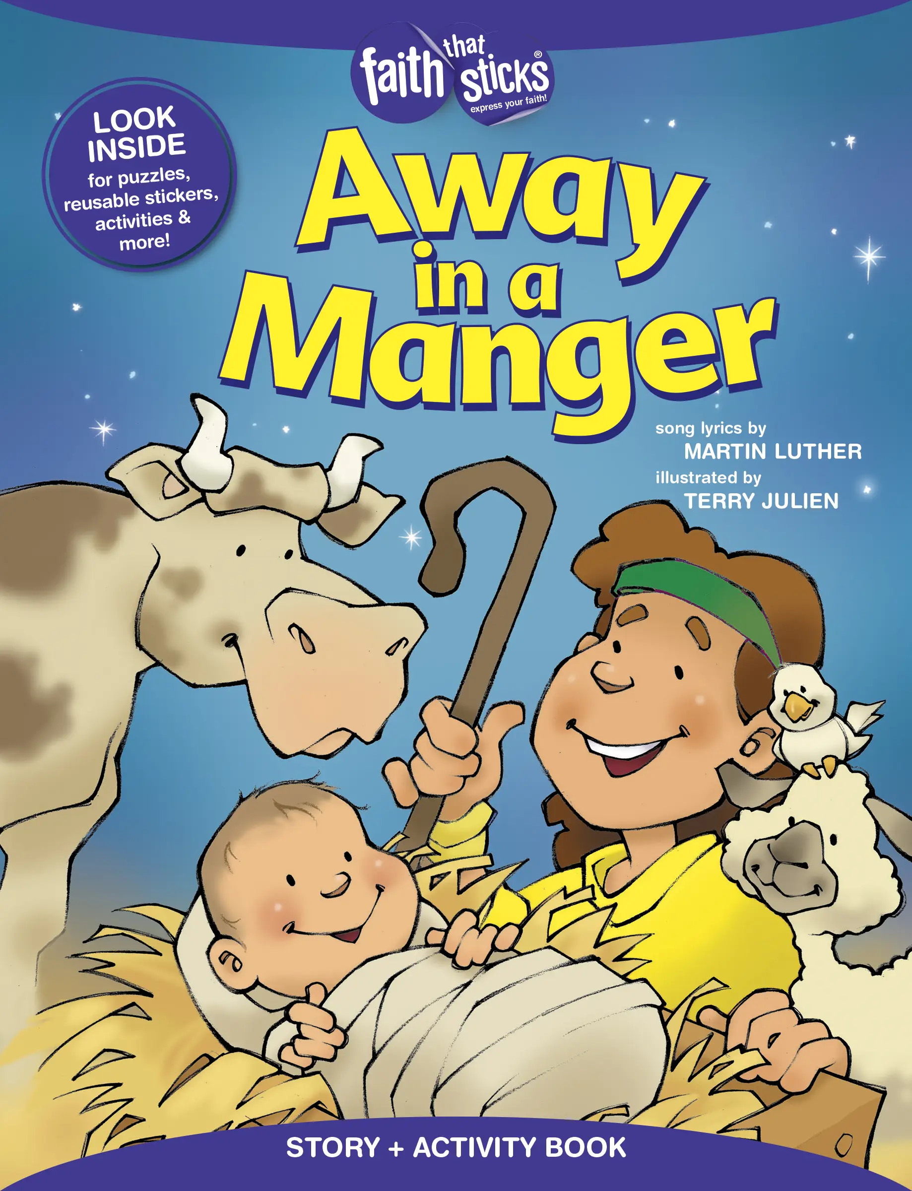 Away in a Manger Story + Activity Book 
