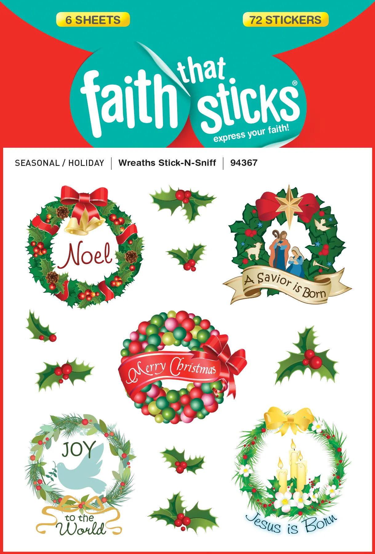 Wreaths Stick-N-Sniff 