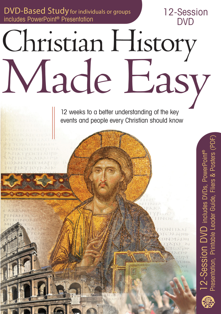 Christian History Made Easy 12-Session DVD Based Study Complete Kit 