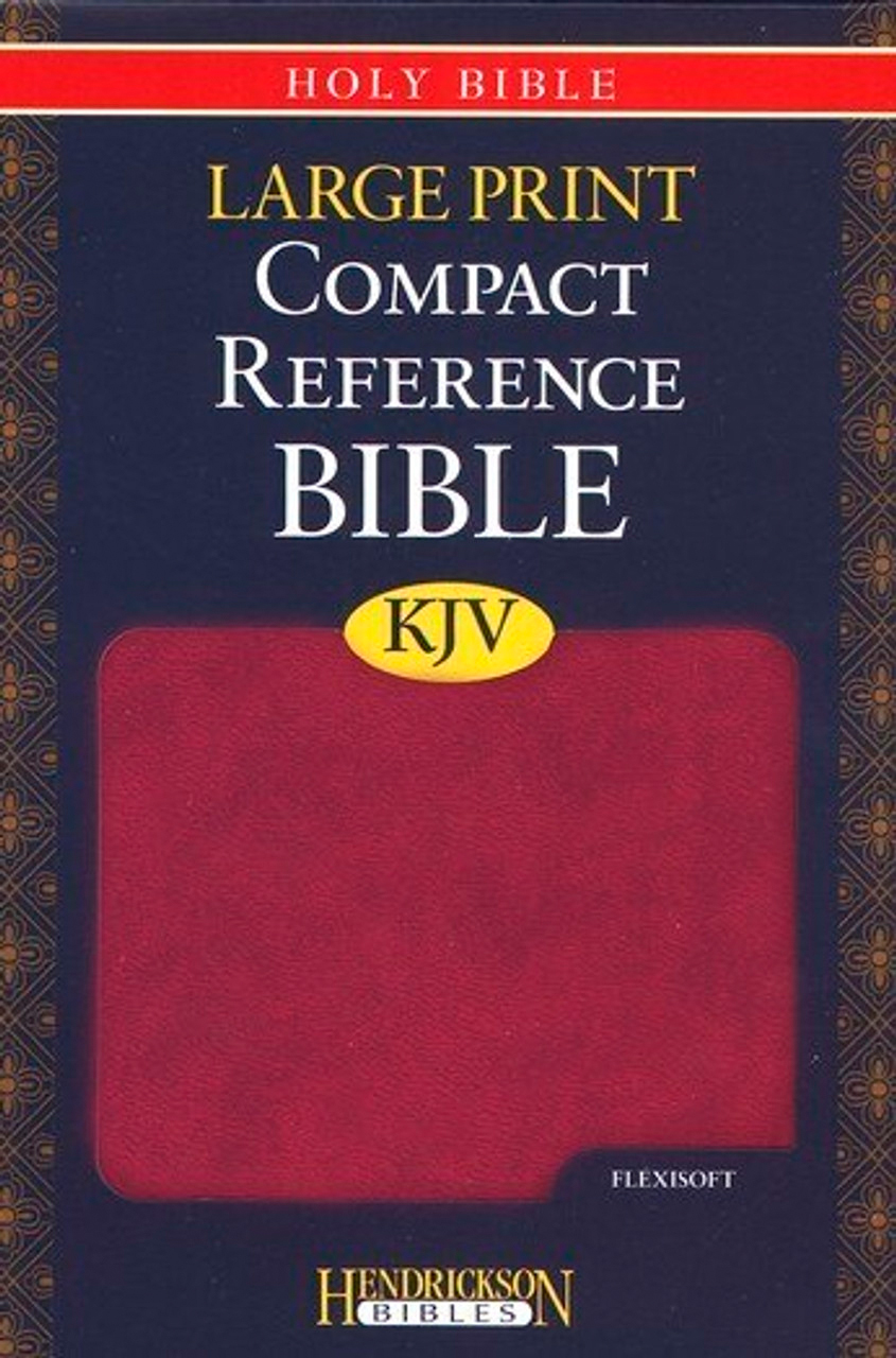 KJV Large Print Compact Reference Bible 