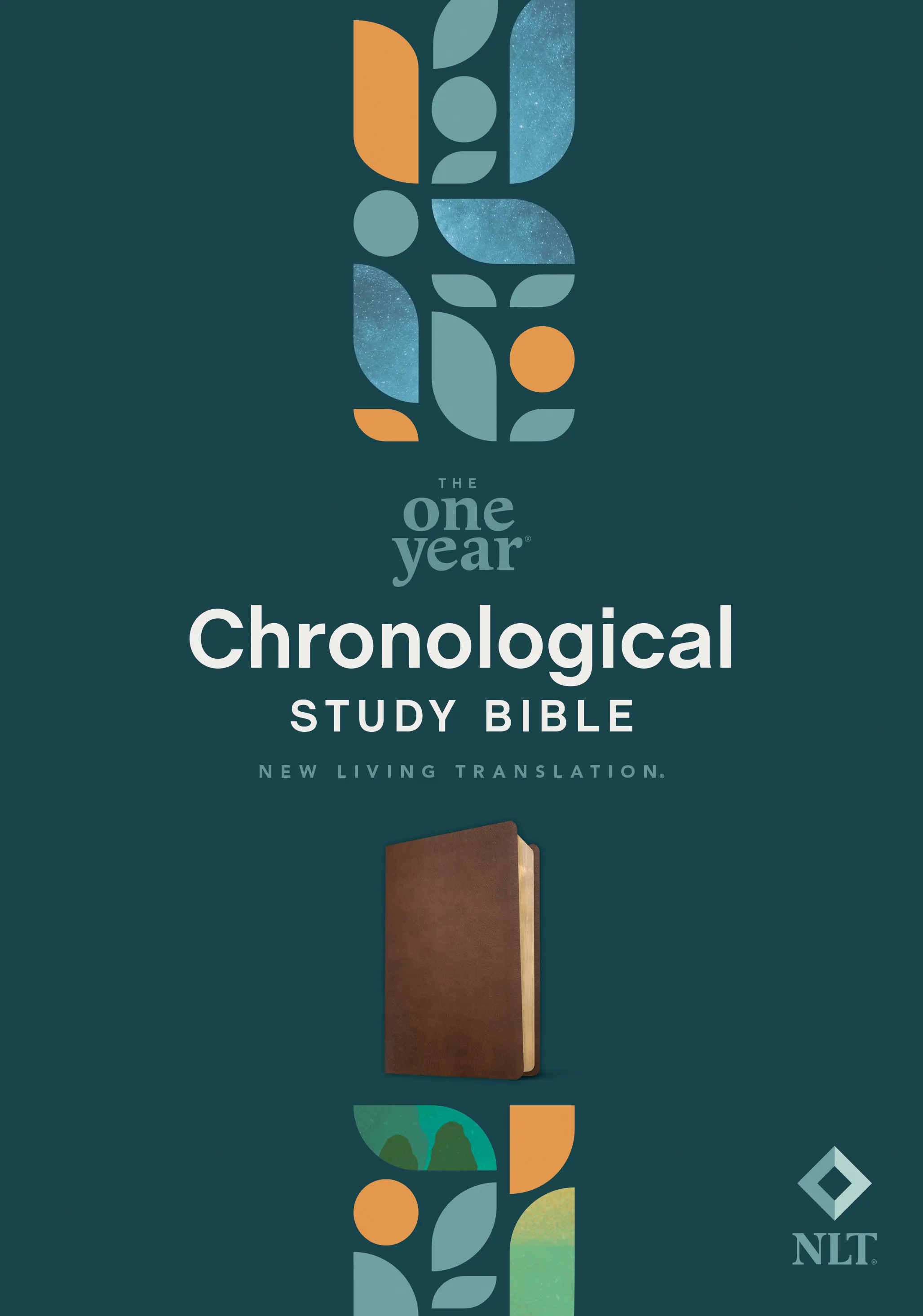 NLT One Year Chronological Study Bible 