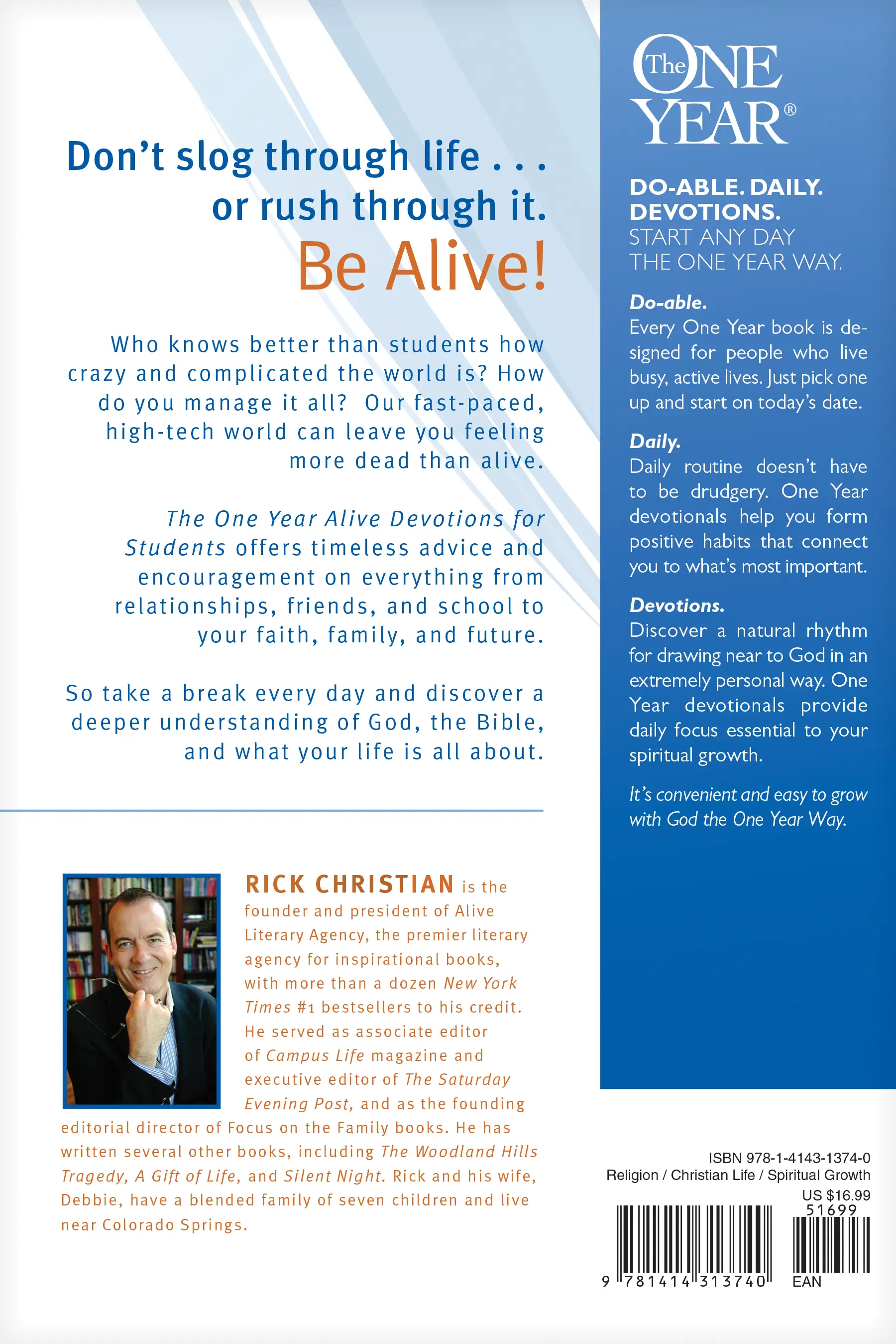 The One Year Alive Devotions for Students 2 The One Year Alive Devotions for Students