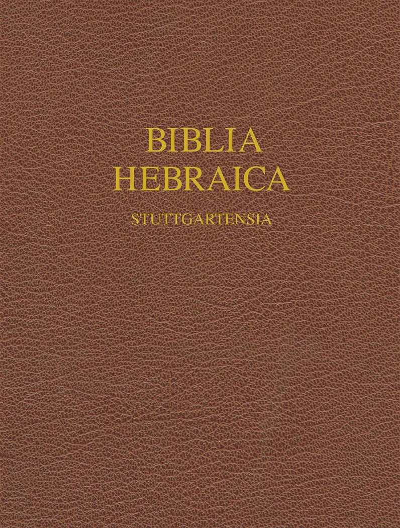 Biblia Hebraica Stuttgartensia (BHS) 