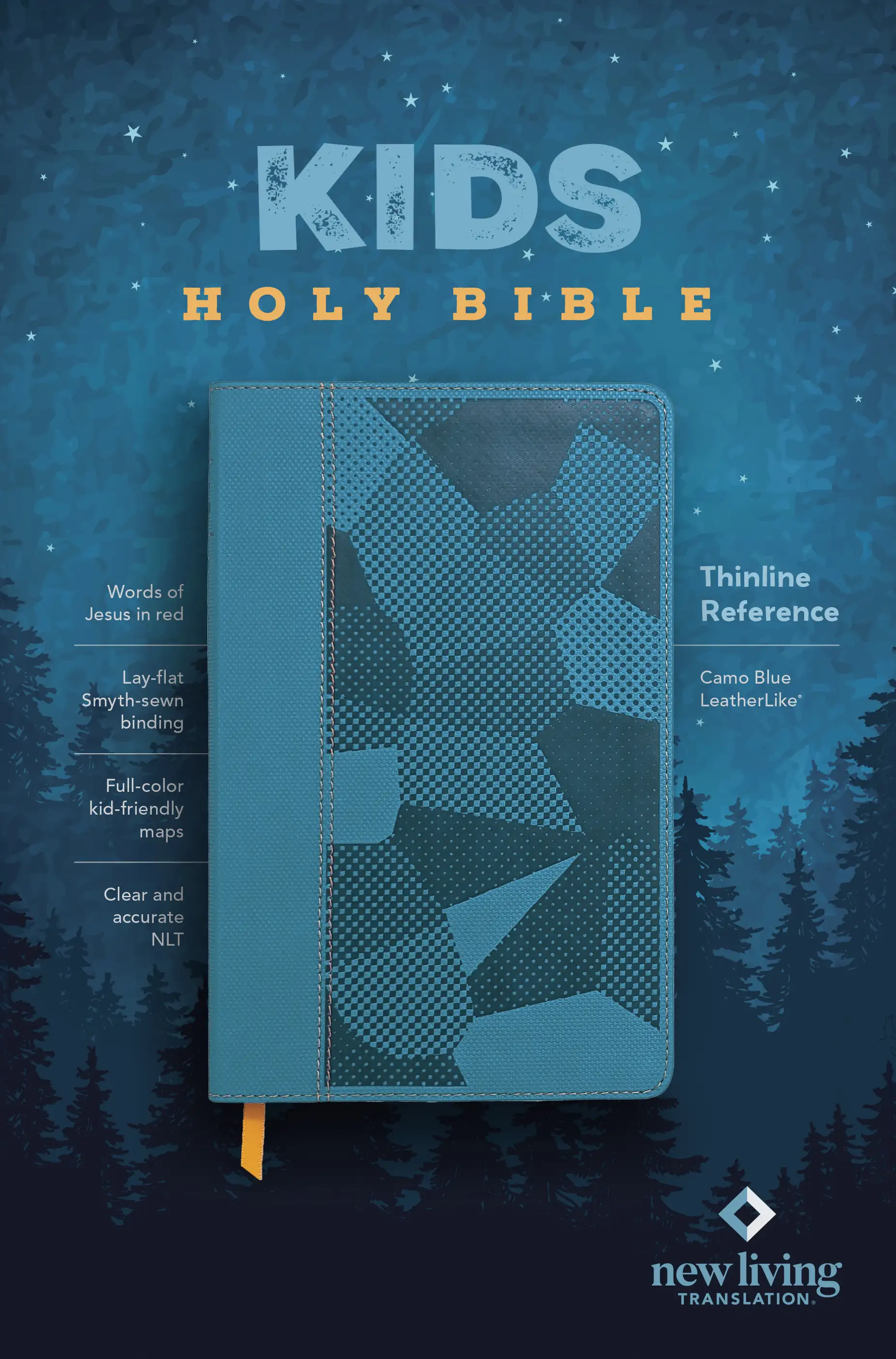 NLT Kids Bible, Thinline Reference Edition 