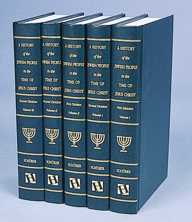 A History of the Jewish People in the Time of Jesus Christ 5-volume set 