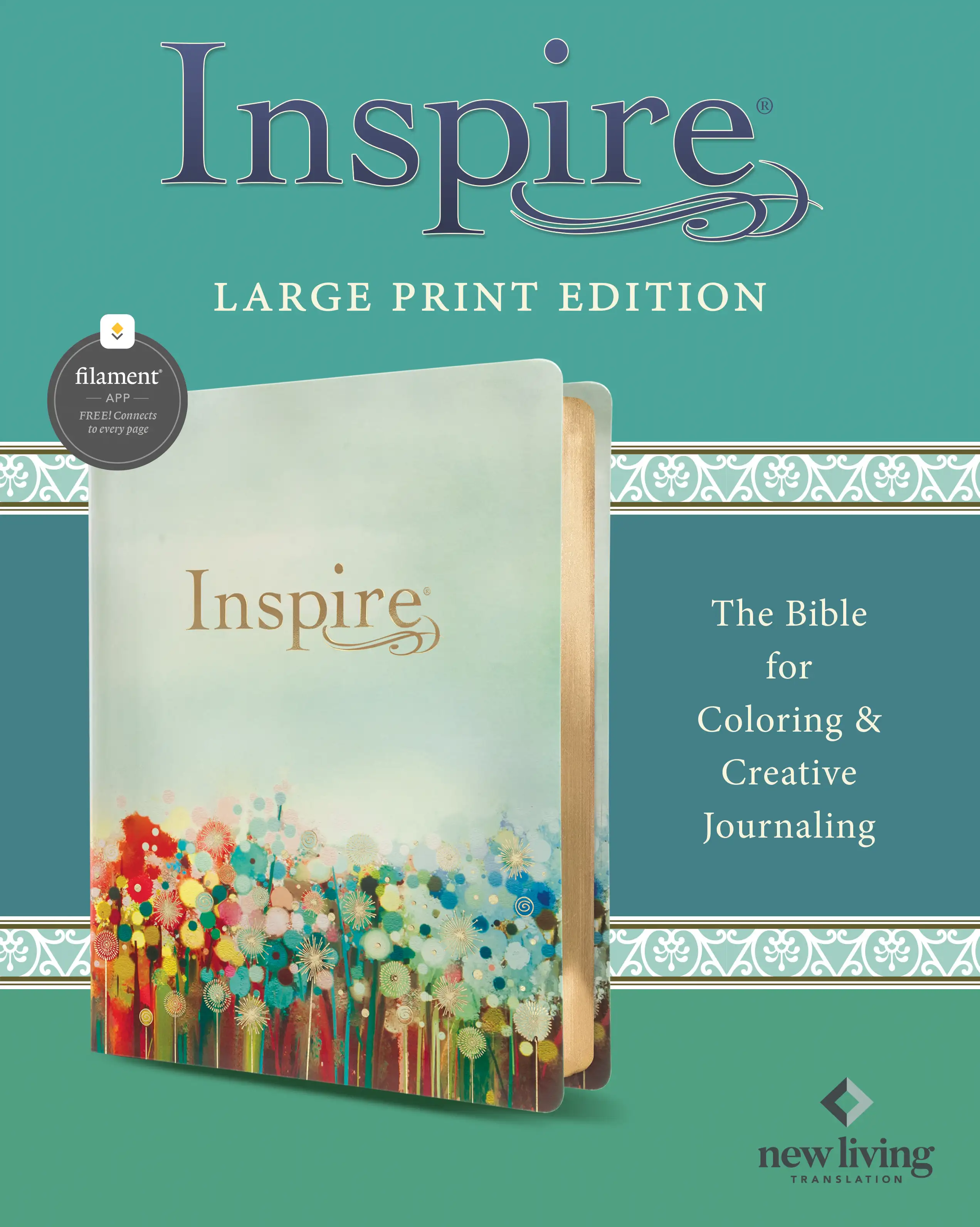 Inspire Bible Large Print NLT, Filament Enabled 