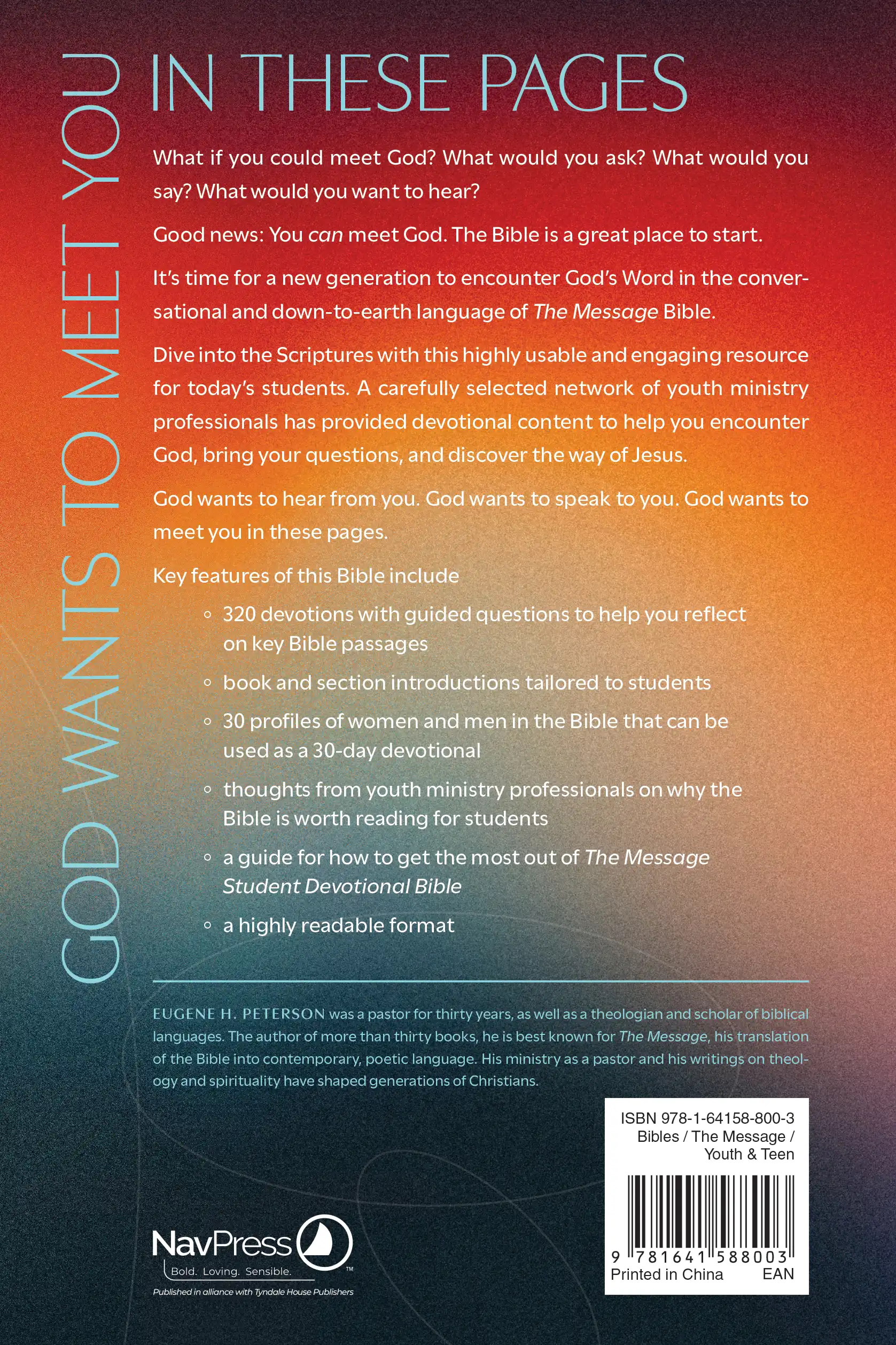 The Message Student Devotional Bible 3 The Message Student Devotional Bible